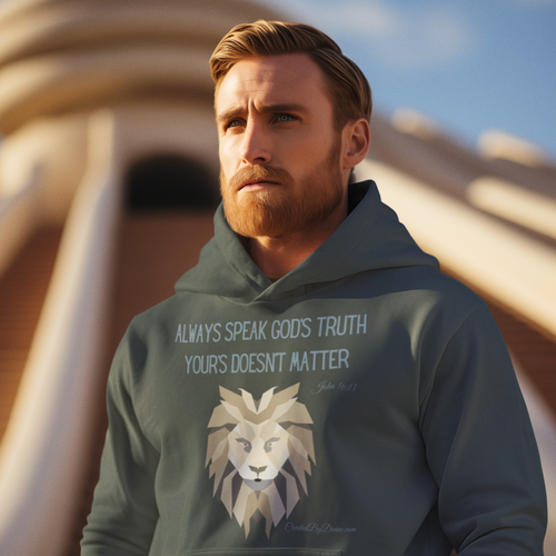 "Always Speak God's Truth" Men's Hoodie