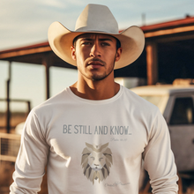Load image into Gallery viewer, &quot;Be Still and Know&quot; Men&#39;s Long Sleeve Shirt