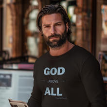 Load image into Gallery viewer, &quot;God Above All&quot; Men&#39;s Long Sleeve Shirt