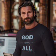 Load image into Gallery viewer, &quot;God Above All&quot; Men&#39;s Long Sleeve Shirt