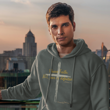 Load image into Gallery viewer, "I Have Faith. All Fear is Defeated." Men's Hoodie