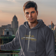 Load image into Gallery viewer, "I Have Faith. All Fear is Defeated." Men's Hoodie