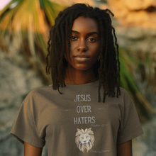 Load image into Gallery viewer, &quot;Jesus Over Haters&quot; Women&#39;s T-Shirt