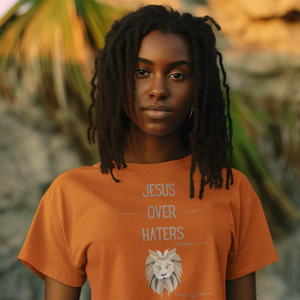 "Jesus Over Haters" Women's T-Shirt