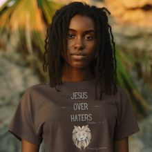 Load image into Gallery viewer, &quot;Jesus Over Haters&quot; Women&#39;s T-Shirt