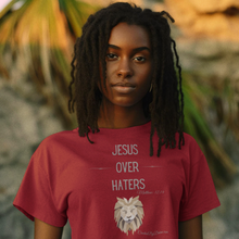 Load image into Gallery viewer, &quot;Jesus Over Haters&quot; Women&#39;s T-Shirt