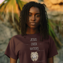 Load image into Gallery viewer, &quot;Jesus Over Haters&quot; Women&#39;s T-Shirt