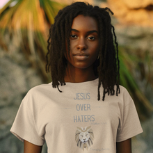 Load image into Gallery viewer, &quot;Jesus Over Haters&quot; Women&#39;s T-Shirt