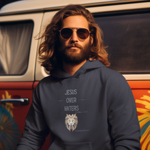 Load image into Gallery viewer, &quot;Jesus Over Haters&quot; Men&#39;s Hoodie