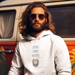 "Jesus Over Haters" Men's Hoodie