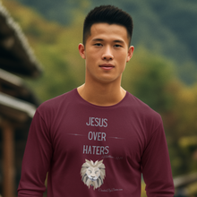 Load image into Gallery viewer, &quot;Jesus Over Haters&quot; Men&#39;s Long Sleeve Shirt