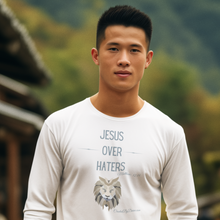 Load image into Gallery viewer, &quot;Jesus Over Haters&quot; Men&#39;s Long Sleeve Shirt