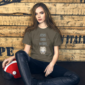 "Jesus Over Haters" Women's T-Shirt