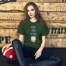 Load image into Gallery viewer, &quot;Jesus Over Haters&quot; Women&#39;s T-Shirt