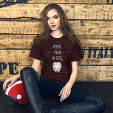 Load image into Gallery viewer, &quot;Jesus Over Haters&quot; Women&#39;s T-Shirt