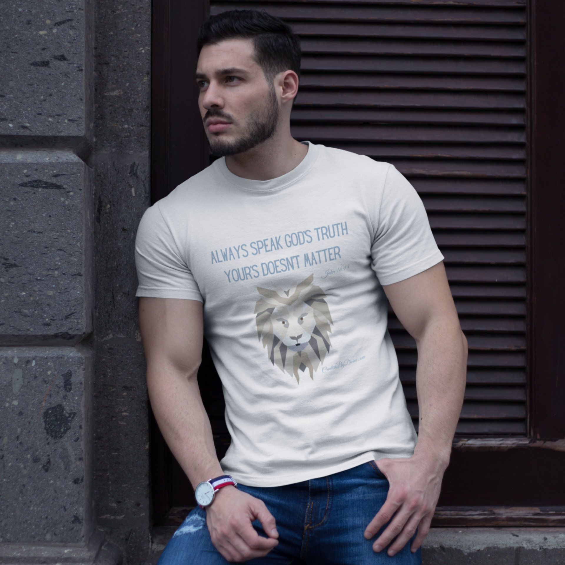 "Always Speak God's Truth" Men's T-Shirt