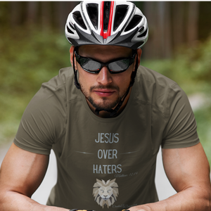 "Jesus Over Haters" Men's T-Shirt