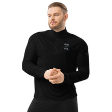 Load image into Gallery viewer, &quot;God Above All&quot; Men&#39;s Adidas Quarter Zip Pullover