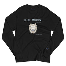 Load image into Gallery viewer, &quot;Be Still and Know&quot; Men&#39;s Champion Long Sleeve Shirt