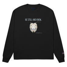 Load image into Gallery viewer, &quot;Be Still and Know&quot; Men&#39;s Champion Long Sleeve Shirt