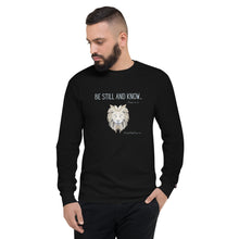 Load image into Gallery viewer, &quot;Be Still and Know&quot; Men&#39;s Champion Long Sleeve Shirt