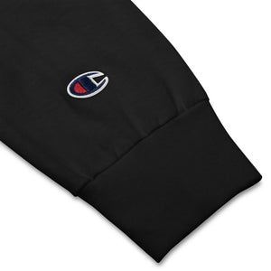 "I Have Faith. All Fear is Defeated." Men's Champion Long Sleeve Shirt