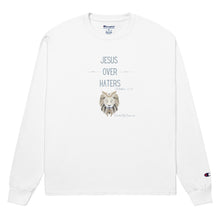 Load image into Gallery viewer, &quot;Jesus Over Haters&quot; Men&#39;s Champion Long Sleeve Shirt