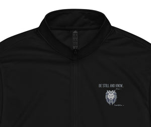 "Be Still and Know" Men's Adidas Quarter Zip Pullover