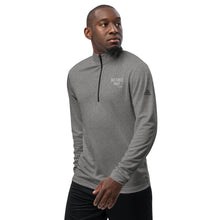Load image into Gallery viewer, &quot;But First, Pray&quot; Men&#39;s Adidas Quarter Zip Pullover (White Letters)