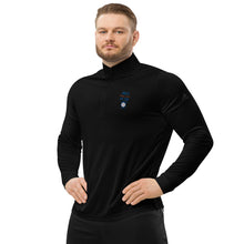 Load image into Gallery viewer, &quot;God is Always, Always on Time&quot; Men&#39;s Adidas Quarter Zip Pullover