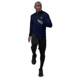 "Be Still and Know" Men's Adidas Quarter Zip Pullover