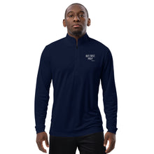 Load image into Gallery viewer, &quot;But First, Pray&quot; Men&#39;s Adidas Quarter Zip Pullover (White Letters)