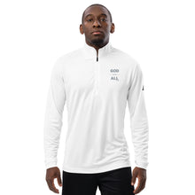 Load image into Gallery viewer, &quot;God Above All&quot; Men&#39;s Adidas Quarter Zip Pullover