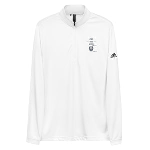 "Jesus Over Haters" Men's Adidas Quarter Zip Pullover