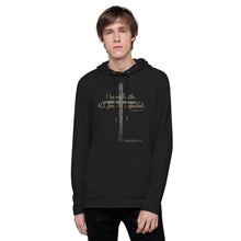 Load image into Gallery viewer, "I Have Faith. All Fear is Defeated." Men's Lightweight Hoodie