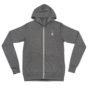 "Jesus Over Haters" Men's Lightweight Zip Hoodie