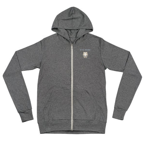 "Be Still and Know" Men's Lightweight Zip Hoodie