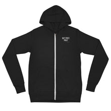 Load image into Gallery viewer, &quot;But First, Pray&quot; Men&#39;s Lightweight Zip Hoodie (White Letters)
