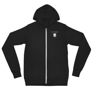 "Be Still and Know" Men's Lightweight Zip Hoodie