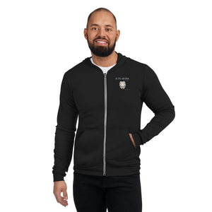 "Be Still and Know" Men's Lightweight Zip Hoodie