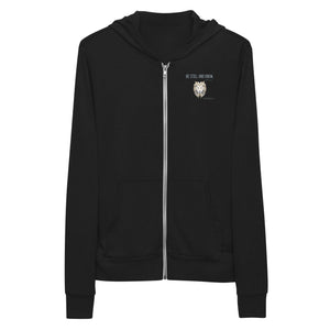 "Be Still and Know" Men's Lightweight Zip Hoodie