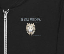 Load image into Gallery viewer, &quot;Be Still and Know&quot; Men&#39;s Lightweight Zip Hoodie