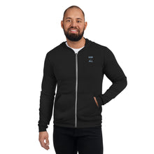 Load image into Gallery viewer, &quot;God Above All&quot; Men&#39;s Lightweight Zip Hoodie