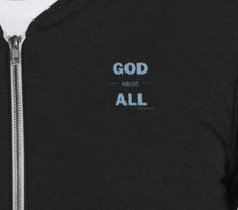 Load image into Gallery viewer, &quot;God Above All&quot; Men&#39;s Lightweight Zip Hoodie