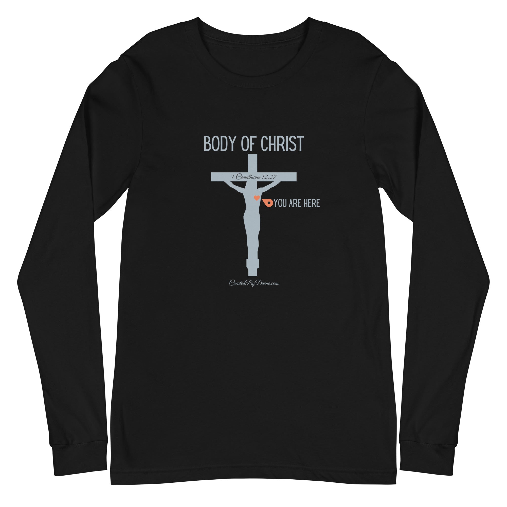 "Body of Christ" Men's Long Sleeve Shirt