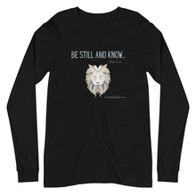 Load image into Gallery viewer, &quot;Be Still and Know&quot; Men&#39;s Long Sleeve Shirt
