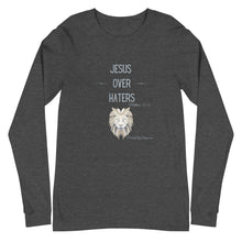 Load image into Gallery viewer, &quot;Jesus Over Haters&quot; Men&#39;s Long Sleeve Shirt