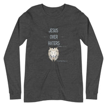 Load image into Gallery viewer, &quot;Jesus Over Haters&quot; Women&#39;s Long Sleeve Shirt