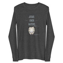 Load image into Gallery viewer, &quot;Jesus Over Haters&quot; Men&#39;s Long Sleeve Shirt