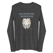 Load image into Gallery viewer, &quot;Always Speak God&#39;s Truth&quot; Men&#39;s Long Sleeve Shirt